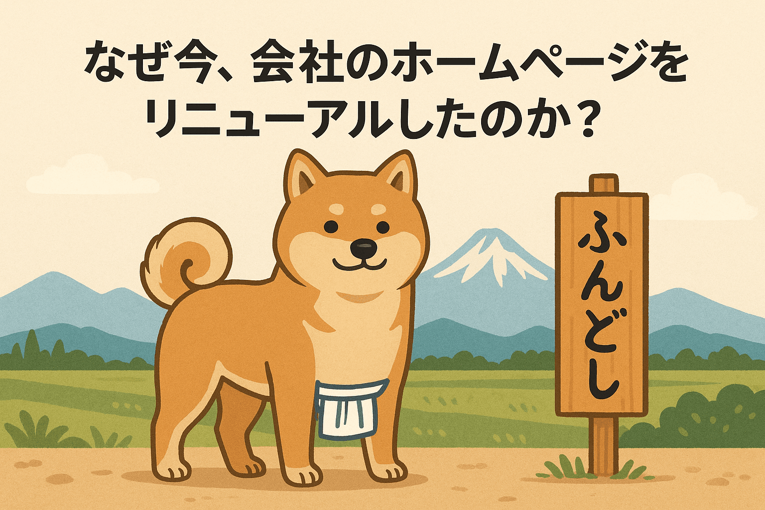 なぜ今、会社のホームページをリニューアルしたのか?